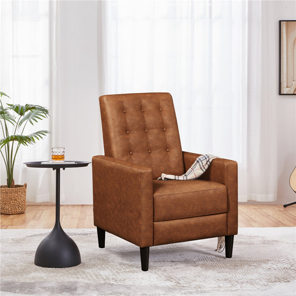 Yaheetech Faux Leather Recliner & Reviews Wayfair.co.uk